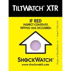 TiltWatch XTR,Upright label